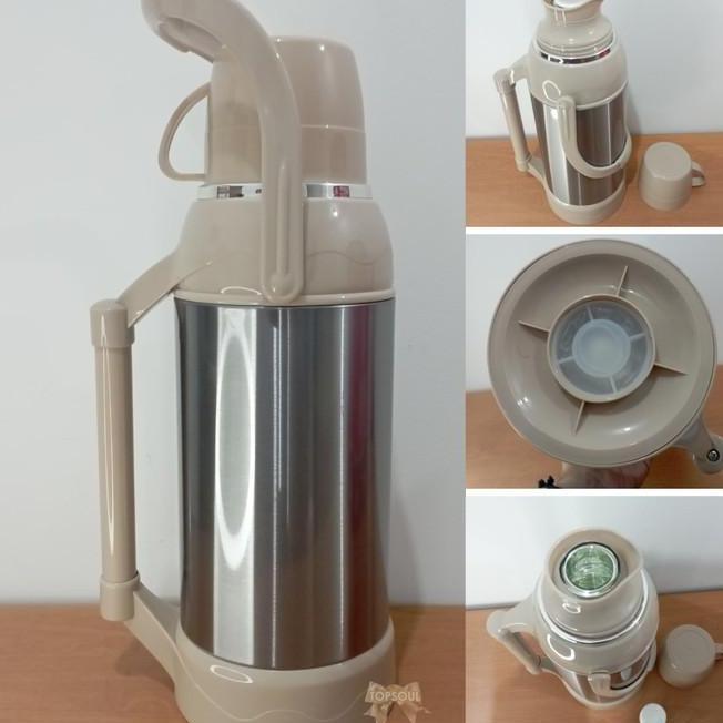 Termos Air Panas 2 Liter Botol Thermos Vacuum Flask Stainless Steel