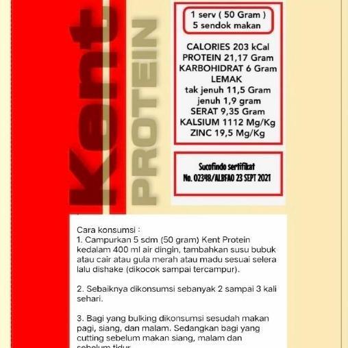 Maxmilt- Bubuk Kedelai Murni Kent Protein