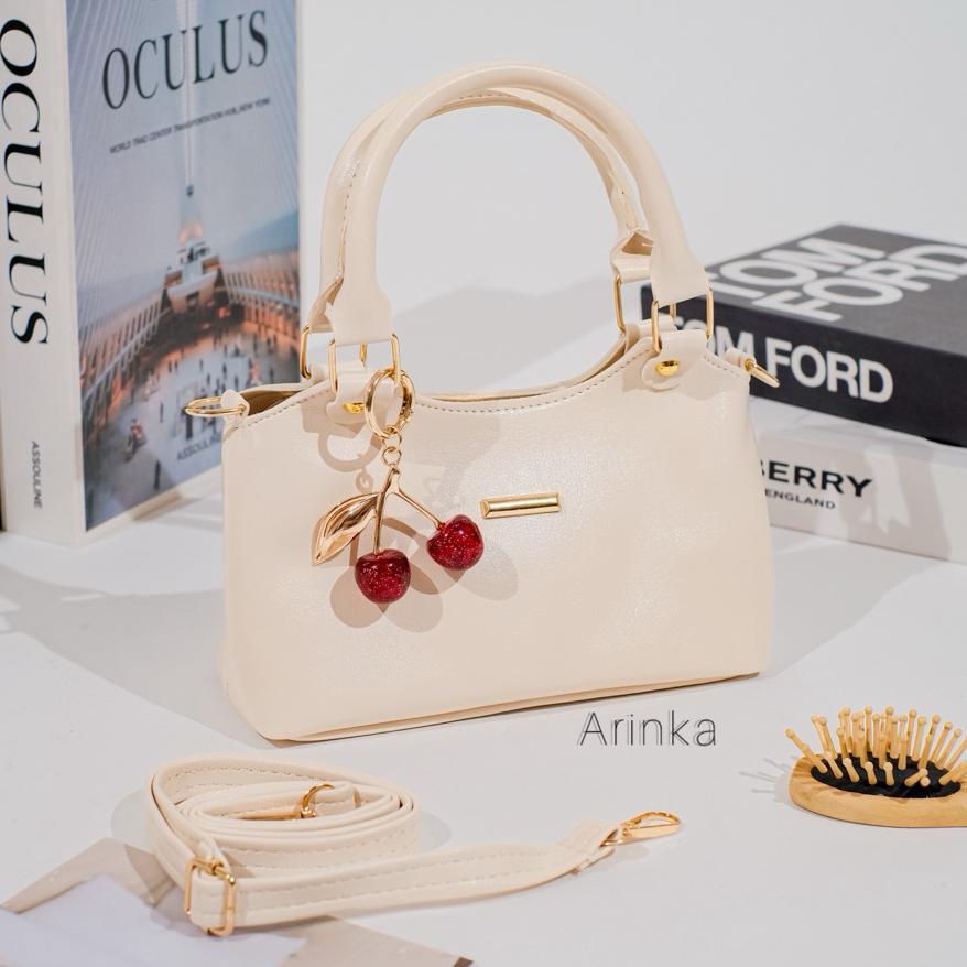 Supplier Tas Arinka Tas Wanita Keyna Free Gantungan Chery Mewah Selempang Jinjing Tas