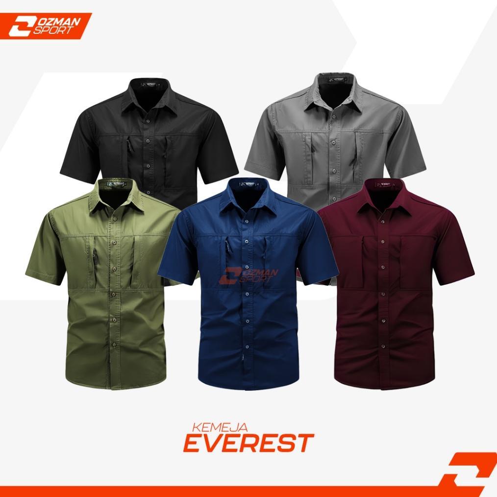 Sales Ozman Sport - Baju Kemeja Outdor Lengan Pendek | Kemeja Taktikal || Kemeja Pdl