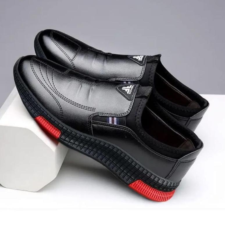 Sales Sepatu Pria Formal Pantofel Sepatu Pria Slip On Pantofel Hitam Kasual