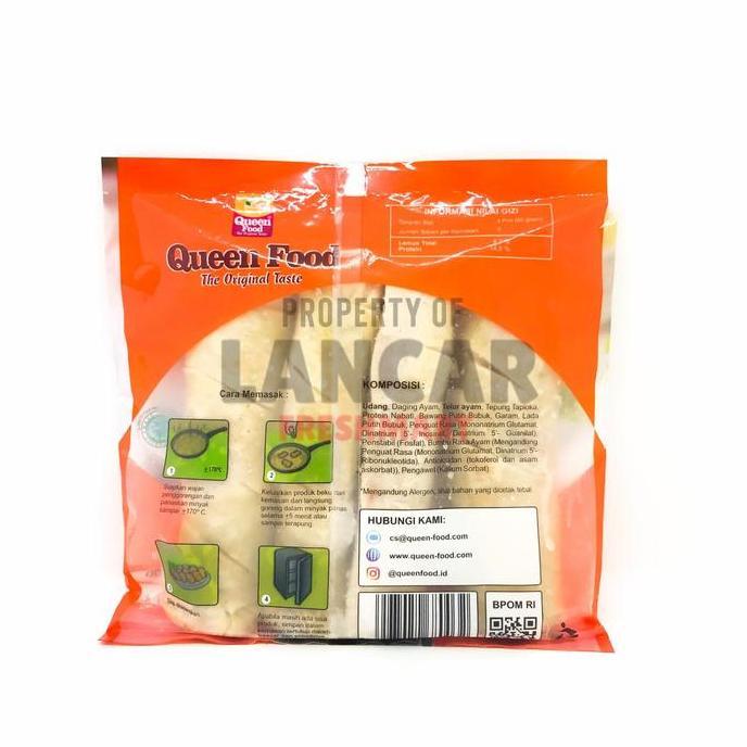 Beff- Queenfood Egg Chicken Roll / Egg Chicken Roll 400Gr