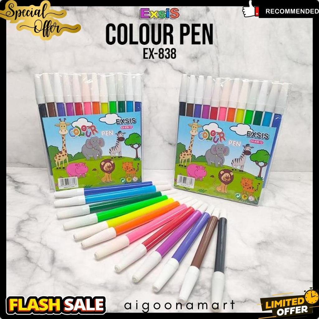 Diskon Spidol Warna Warni Murah Spidol Warna 1 Set Lengkap Murah