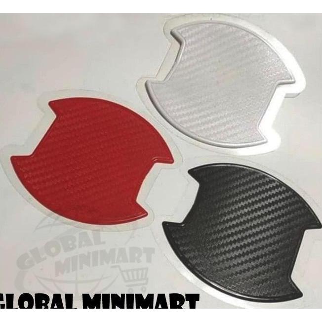 Pelindung Gagang Pintu Mobil Door Handle Protector Carbon Innova Grand