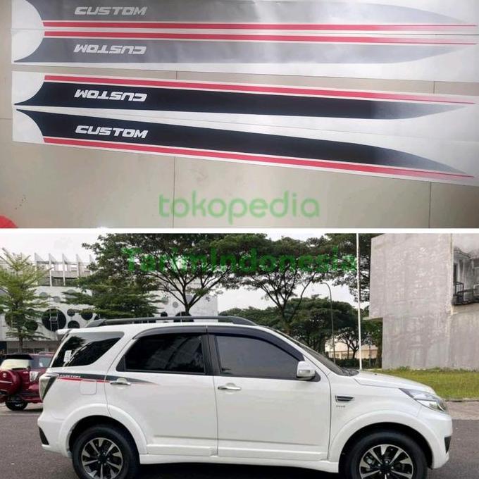Stiker Daihatsu Terios Custome