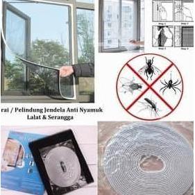 Tirai anti nyamuk tirai jendela anti nyamuk