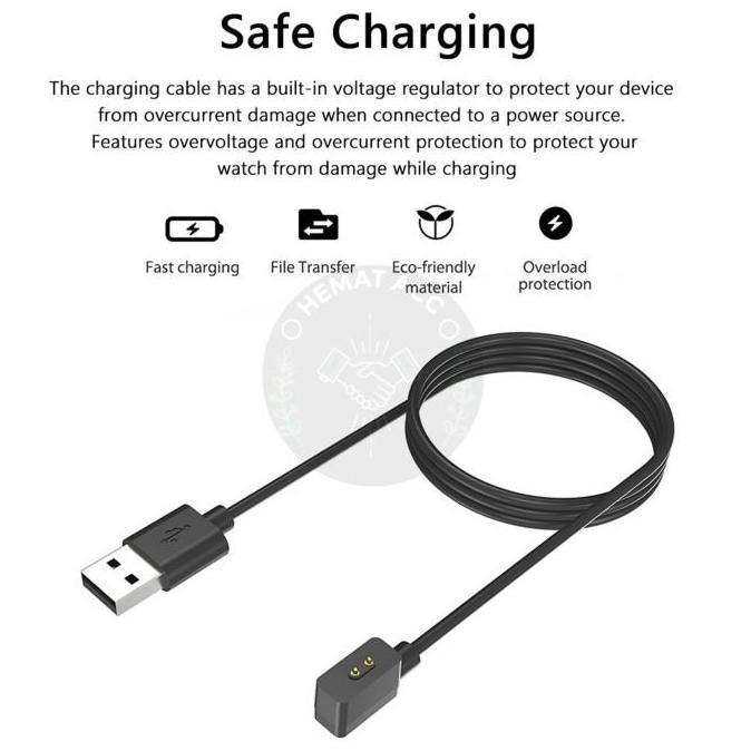 Kabel Charger Redmi Watch 3 / Redmi Watch 3 Active Hematacc