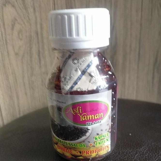 Habbatussauda Asli Yaman 4 In 1 Plus Garlic