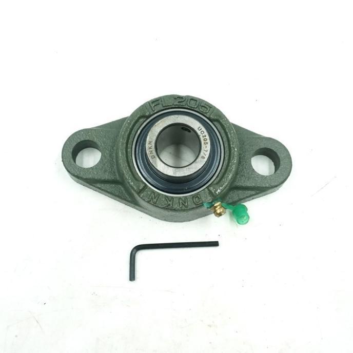 Bearing Unit UCFL 205-14 NKN Diameter As 22.23 mm UC205-14 + FL205 Ori original