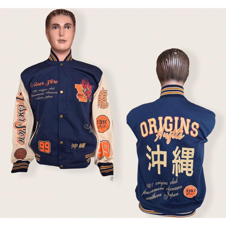 SUPER DEAL JAKET BRANDED | JAKET BASEBALL UNISEX | JAKET VARSITY JAKET BOMBER PRIA WANITA 2026