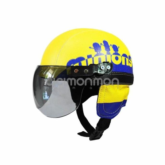 SUPER Helm Anak Balita Retro Minions
