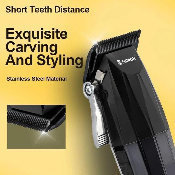 Mijikai- Shinon S-113 Hair Clipper Alat Pangkas Rambut Original Alat Potong Rambut Kliper Bergas Ram