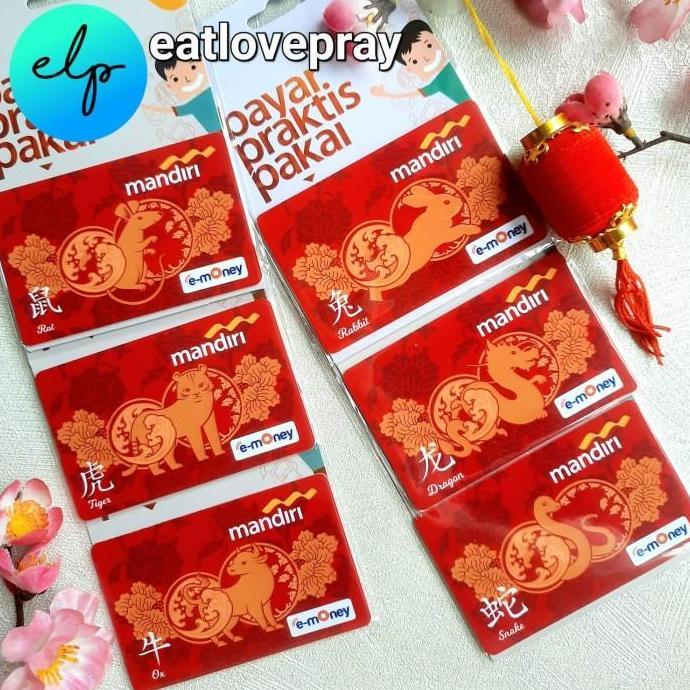 KARTU eMoney eToll ORIGINAL LIMITED MANDIRI SHIO / E Money E Toll SHIO