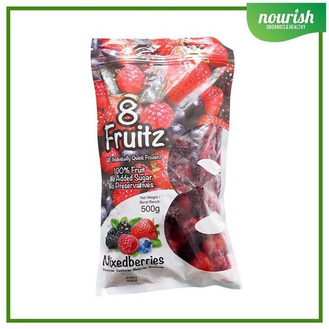 Fruting- 8 Fruitz Iqf Mix Berries Frozen / Mixed Berries 500 Gr