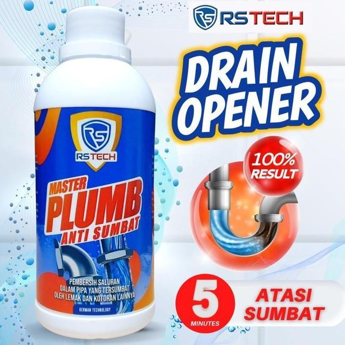 Drain Opener Cairan Anti Sumbat Saluran WC Wastafel Penghancur Kotoran