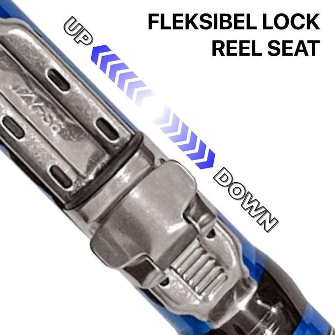 Mantap- Oreo Fishing Joran Pancing Tegek Kolong Jt007 Carbon Fiber Action Lentur 1.80M-4.50M Ring Gu