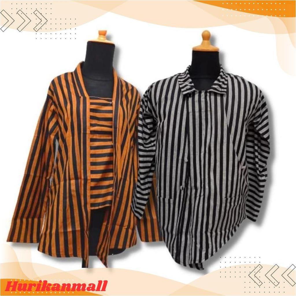 Surjan Kebaya Lurik Kutubaru Pria Wanita Bahan Premium Halus Alusan GBM Promo