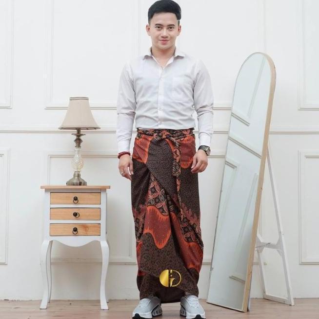 GRANITO.ID - SARUNG SRIKANDI Kawung Batik pria wanita sarung rok lilit tenun asli sumba toraja jepar