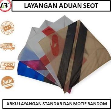 Layangan Aduan Seot / layang-layang Mainan Tradisional - Motif Random