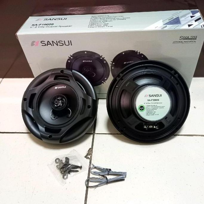 Stok Terbatas Speaker Pintu Mobil Speaker Coaxial Sansui Sa-F1960S / Speaker 6.5 Inch