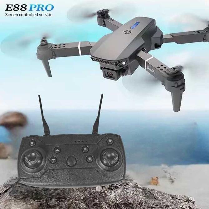 APX Drone Mini Quadcopter Dual kamera 2.4GHz - E88 Pro mainaan pesawat
