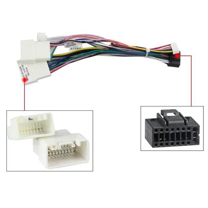 MENDA Soket Audio Head Mobil Male Female / Kabel Soket Head Audio Untuk Toyota Avanza Innova Yaris C