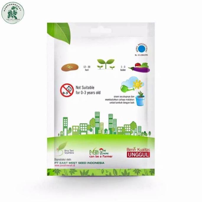 Parkx- Benih Bibit Kangkung Bangkok Lp Cap Panah Merah - Kangkung Bangkok Lp