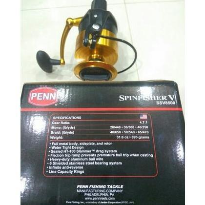 SPESIAL BULAN RAMADHAN Reel Pancing Laut Penn Spinfisher V 5500 Dan V 8500 Original
