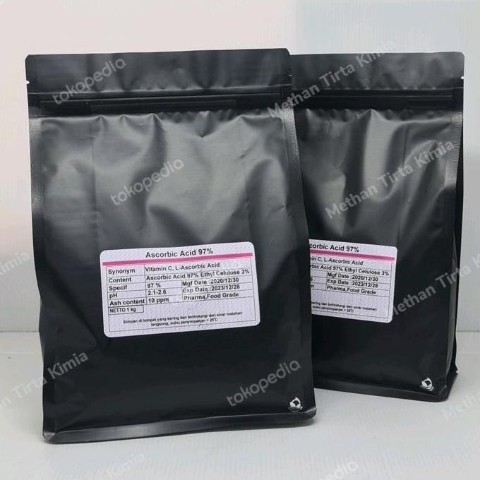 Murah Ascorbic Acid Food Grade || L Ascorbic Acid || Vit C Serbuk