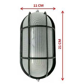 Lichtx- Kap Lampu Kapal Tempel Dinding Hias Ball Ice Oval Indoor Outdoor