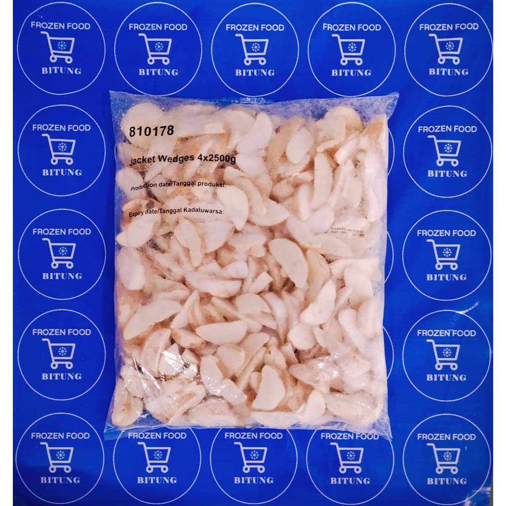 Kentang  Potato Wedges 2500gr - Frozen Food Bitung