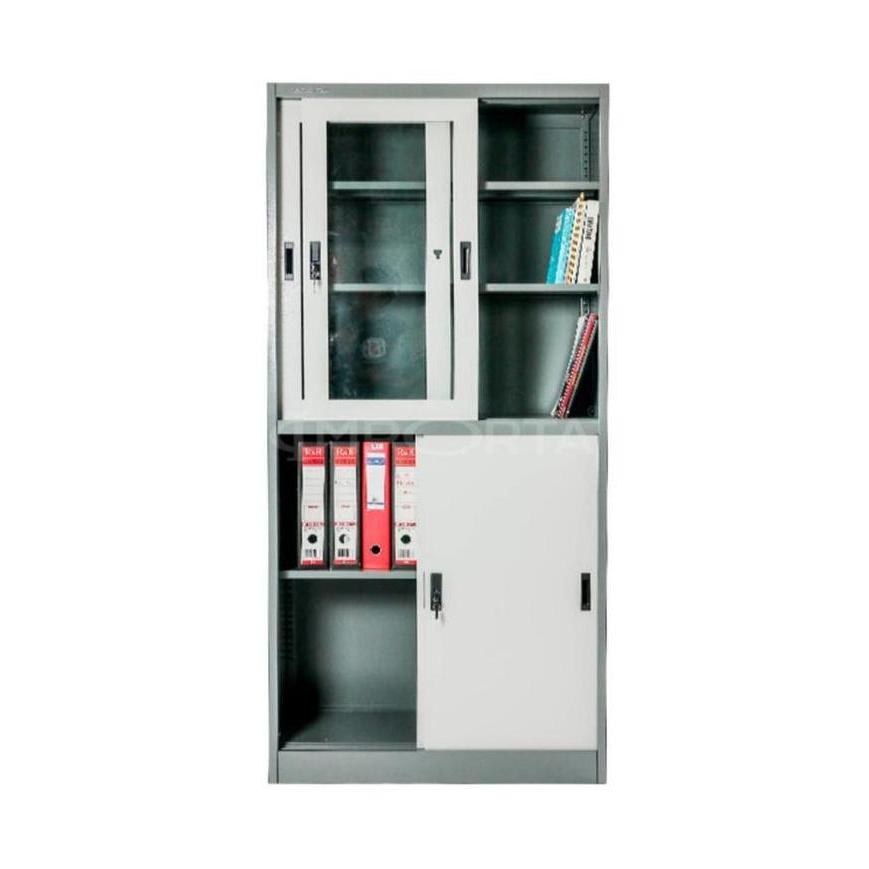 Speichern- Lemari Arsip Pintu Sliding / Rak Buku / Lemari Buku Besi / Lemari Kantor / Filing Cabinet