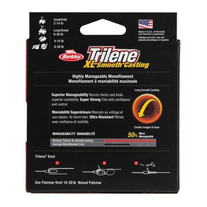 Murah Senar Pancing Monofilament Berkley Xl Smooth Casting 110Yds - 300Yds Manageable Than Average N