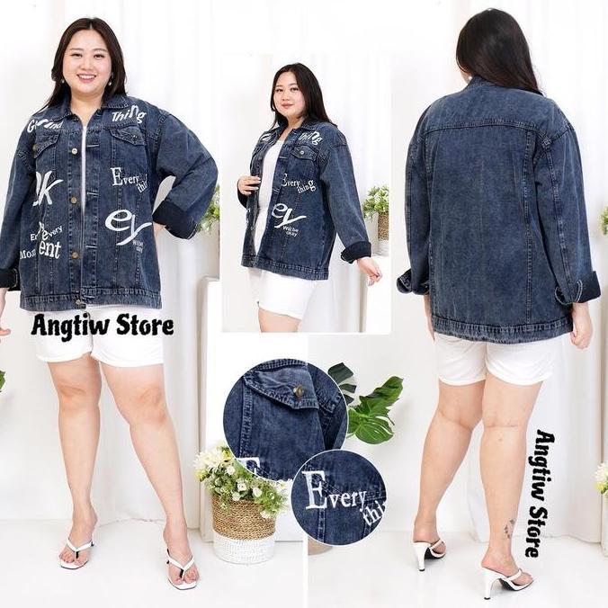 Hose- Angtiw - Jaket Jeans Okey Cewek Cowok