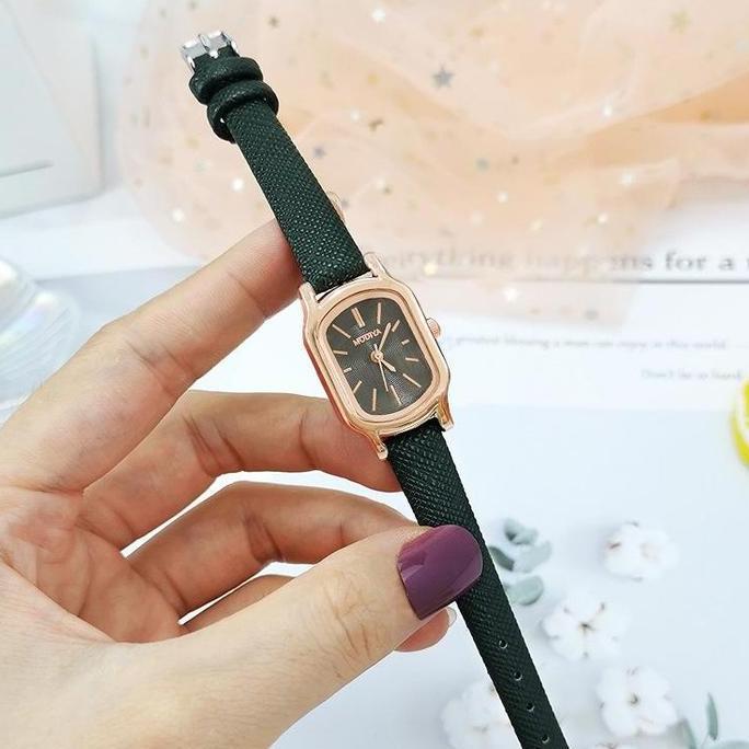 Frau- Hoki33 Jam Tangan Wanita Jw-01[Bisa Cod] Jam Tangan Wanita Model Terbaru - Jam Tangan Kulit Mi