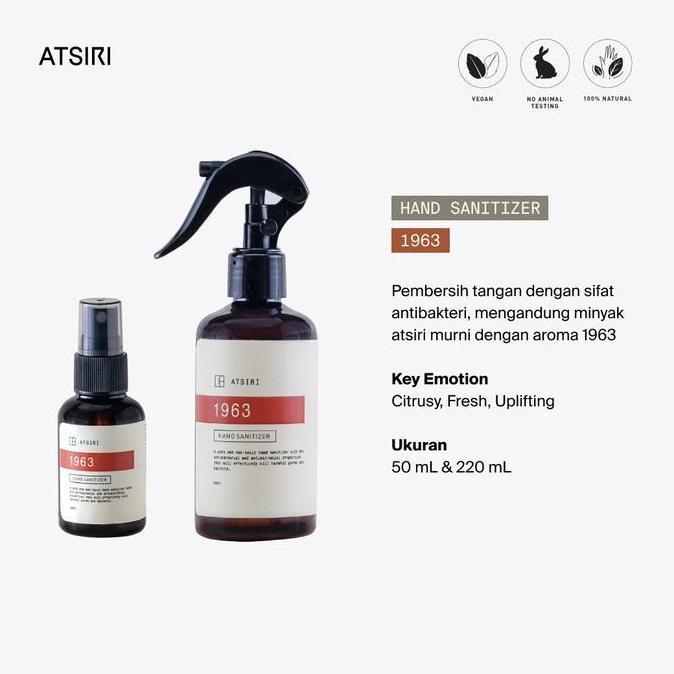 ATSIRI 1963 Hand Sanitizer Pembersih Tangan