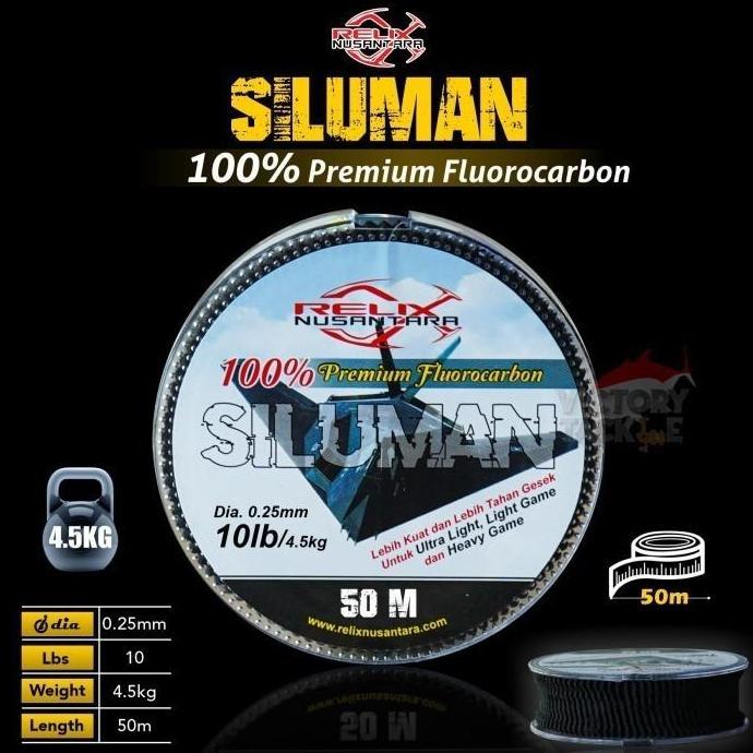 Leader Relix Nusantara Siluman 100% Premium Fluorocarbon