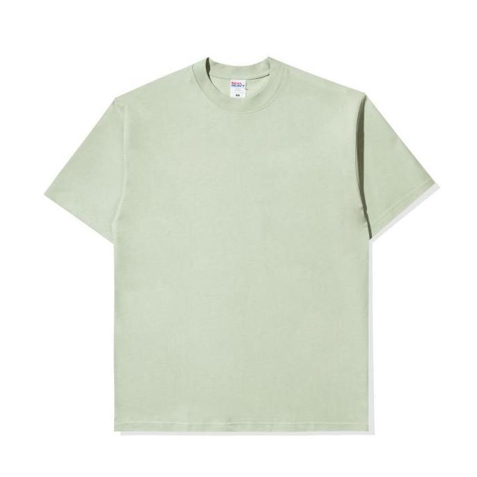 Vorgese- Kaos Polos Real Heavy Goods Green Sage - Kaos Polos Classic Sage