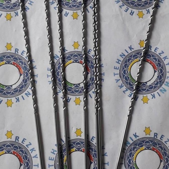 Mata bor 2.5mm Long drill 2.5 x 220 mm Mata bor besi baja Carbide dril