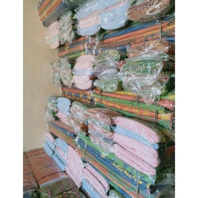 Flmy- Tikar Plastik Jumbo 2X3 Singa Laut Tikar Renda Kelin Kain