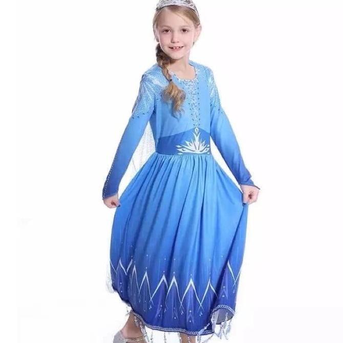 Kostum Princess Anak Frozen Elsa Dress Frozen Elsa