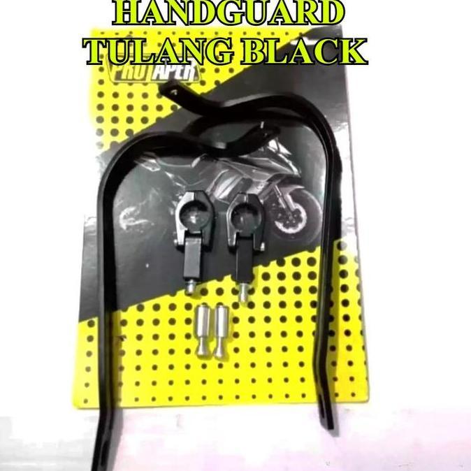 PAKET 2IN1 BUSA PALANG STANG DAN HANDGUARD TULANG DAUN COVER STANG PROTAPER / HAND GUARD + BUSA PALA
