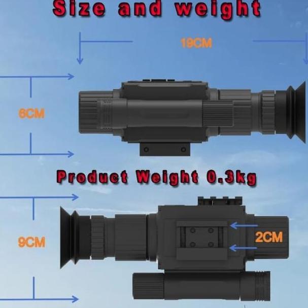 Best Seller Megaorei Night Vision 008 Teropong Malam Hunting Shooting Nk008