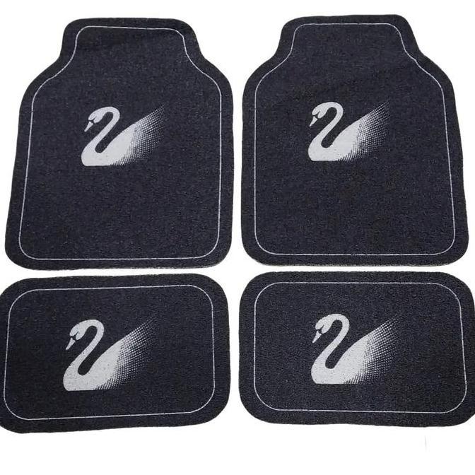 Karpet Mobil Rumput Bihun 2 Baris Angsa Car