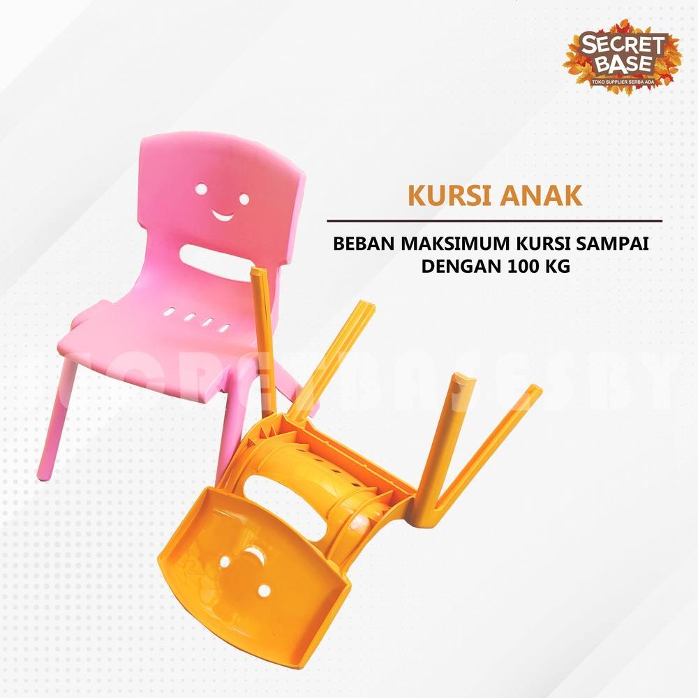 Limited Kursi Anak - Bangku Sender Kecil Plastik / Kursi Pendek Belajar Playgroup