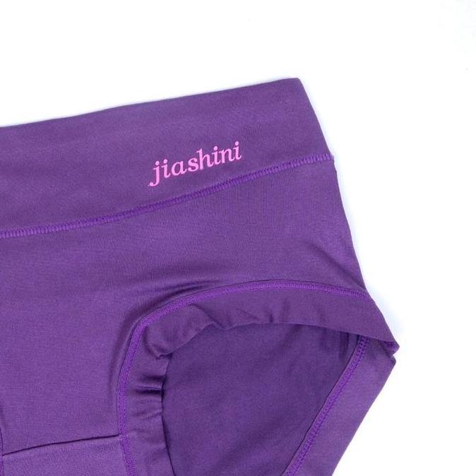 12pc,6pc ,3pc- celana dalam wanita jiashini super soft bahan cotton spandex lembut halus adem nyaman