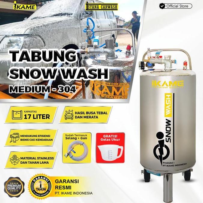 Tabung Snow Wash 20 Liter 304 ikame