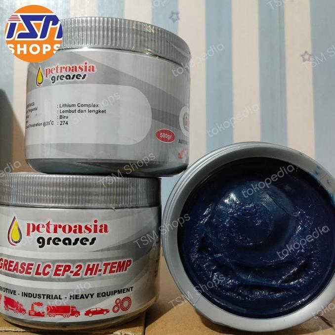 Pertroasia Grease Gemuk LC EP 2 Hitemp Warna Biru Pelumas Anti Panas
