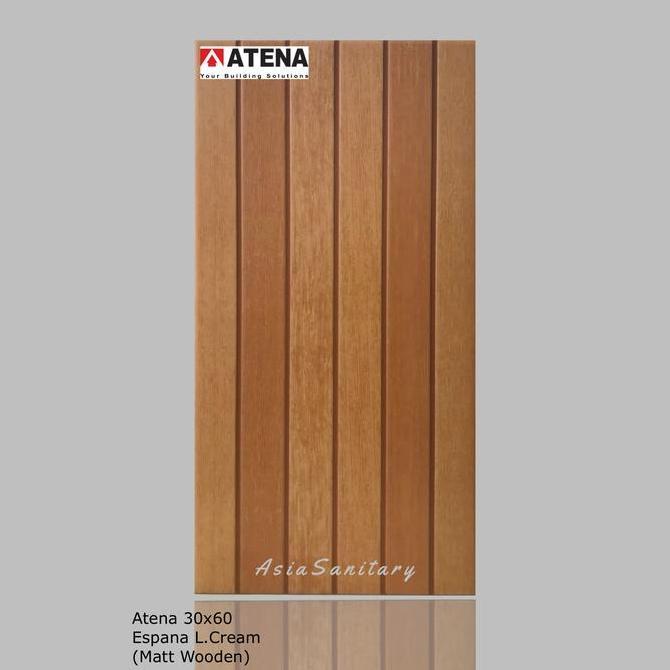 Keramik Dinding Motif Kayu 30x60 Atena Espana Light Cream TD