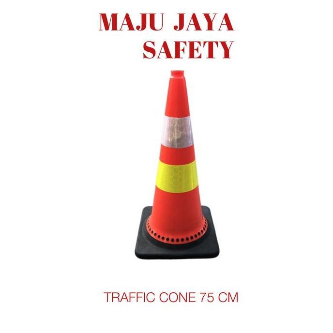 Yxyg- Cone Kerucut 75Cm / Traffic Cone 75Cm /Safety Cone 75Cm Murah Sarang Tawon Premium